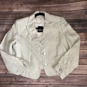 Allison W Tweed Blazer sz 6